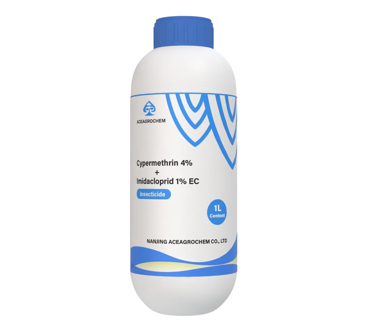 Cypermethrin 4% + Imidacloprid 1% EC